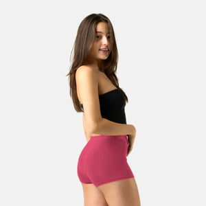 Kraftig/Nat bambus menstruationstrusse i Ruby Pink fra Moodies billede 4