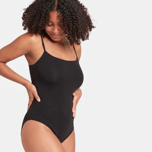 Sort bambus bodystocking fra Boody