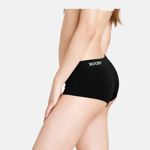 Sort bambus midi trusse XS   Boody