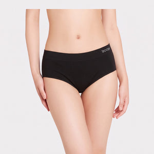 Sort bambus midi trusse XS   Boody