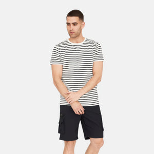 Stribet bambus T-shirt fra Resteröds billede 2