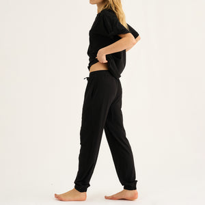 Sort bambus sweatpants fra JBS of Denmark