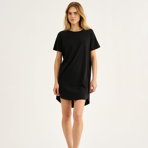 Sort bambus Big shirt fra JBS of Denmark