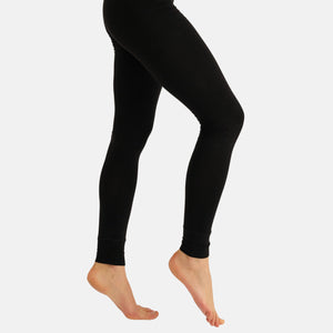 Sort bambus leggings fra JBS of Denmark