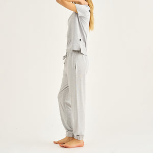 Grå bambus sweatpants fra JBS of Denmark