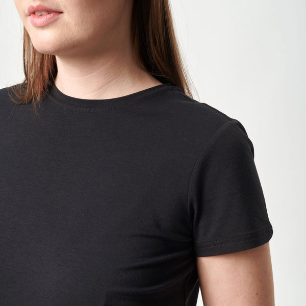 3 pack black bamboo T-shirt
