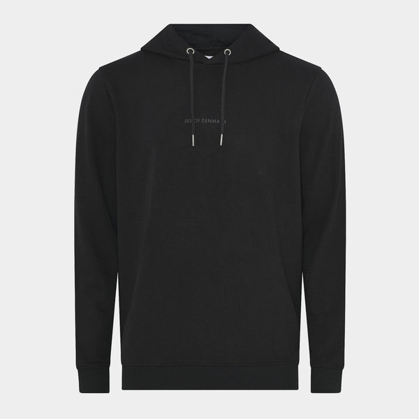 Sort badge bambus hoodie S   JBS of Denmark