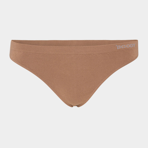 Tan nude bambus g-streng trusse S   Boody
