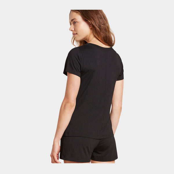 Sort bambus lounge T-shirt    Boody