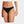 Sorte bambus g-streng trusse    Boody