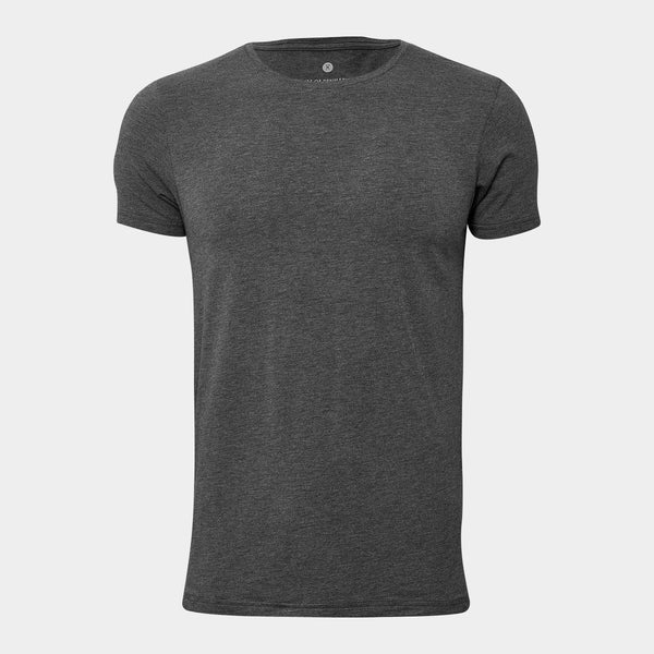 Mørkegrå crew neck bambus T-shirt XXXL   JBS of Denmark