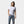 Hvid bambus crew neck T-shirt    Resteröds