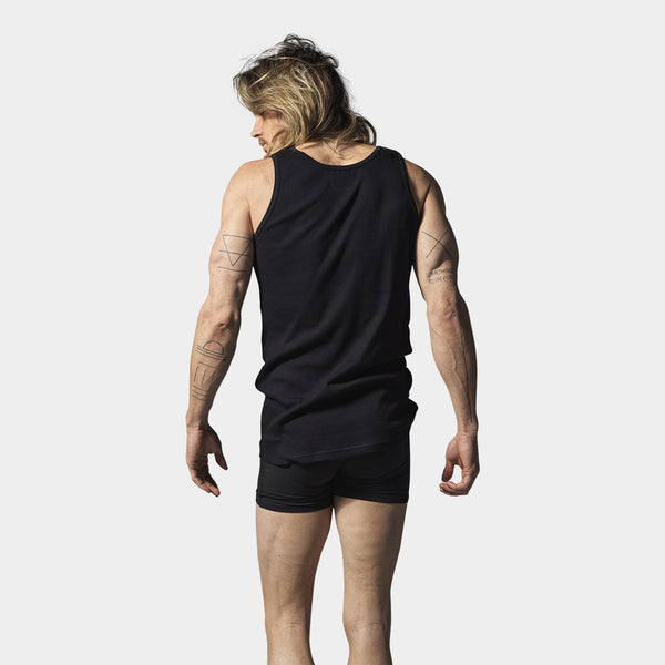 2 sorte rib bambus tank tops    Resteröds